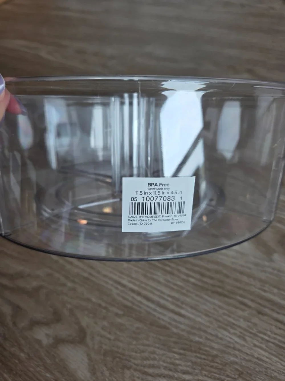 NWT The Home Edit Divided Lazy Susan